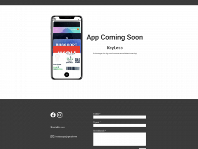 keylessapp.se snapshot