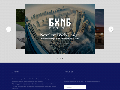 gxngdesigns.co.uk snapshot