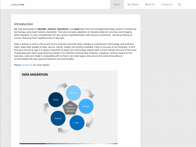progusttech.com snapshot