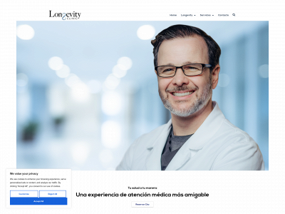 longevityclinic.me snapshot