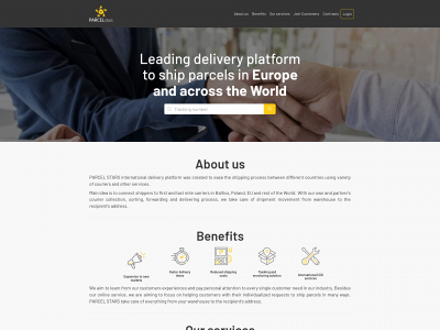 parcelstars.com snapshot