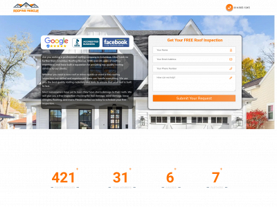columbusroofingrescue.com snapshot