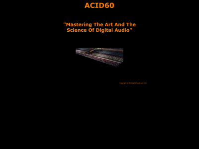 acid60.com snapshot