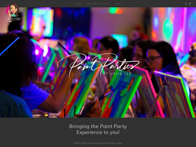paintpartiesbyjulie.com snapshot