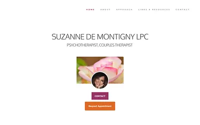www.suzannedemontignycounseling.com snapshot