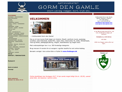 gorm-den-gamle.com snapshot