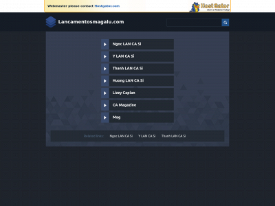 lancamentosmagalu.com snapshot