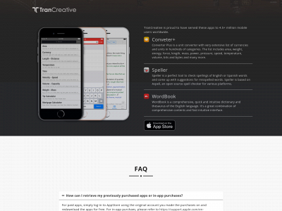 trancreative.com snapshot