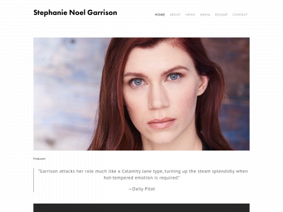 stephanienoelgarrison.com snapshot