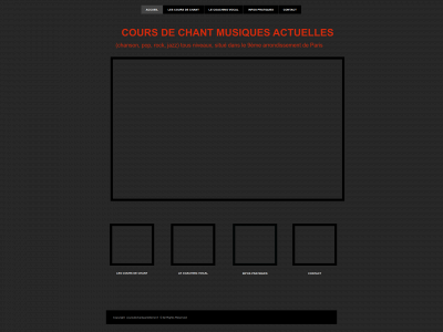 coursdechantparis9eme.fr snapshot