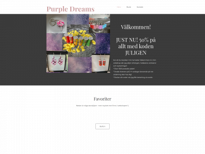 purpledreams.se snapshot