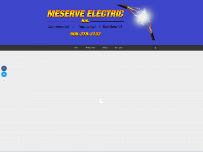 meserveelectric.com snapshot
