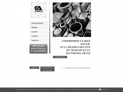 montajesindustrialescimca.com snapshot