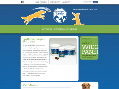 globalpetnutrition.com snapshot