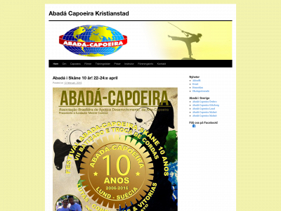 abadacapoeirakristianstad.se snapshot