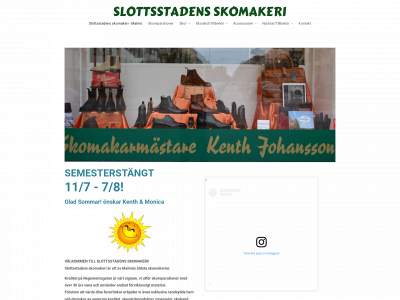 slottsstadensskomakeri.se snapshot