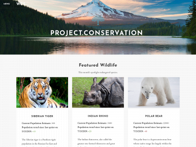 projectconservationwebsite.weebly.com snapshot