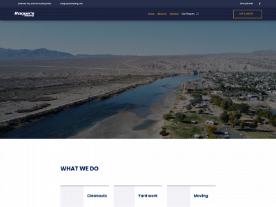 roqueshauling.com snapshot