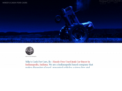 mikescashforcars.com snapshot