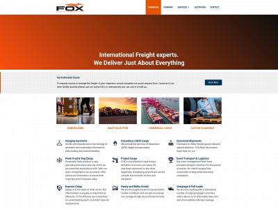 foxhaulage.co.uk snapshot