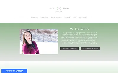 sarahjaynephotographyexperience.weebly.com snapshot