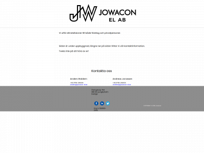 jowacon-el.se snapshot