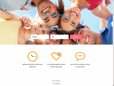 www.dry.dating snapshot