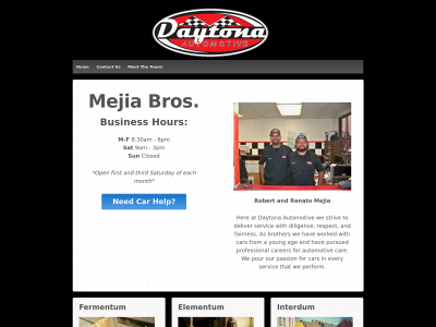 daytonaautomotivebros.com snapshot