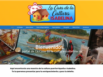 lacasadelaculturaisabelina.org snapshot