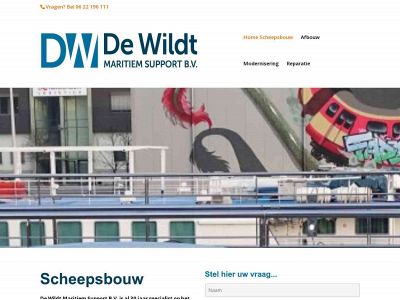 dewildtmaritiemsupport.nl snapshot