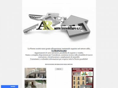 www.aerreimmobiliaresrl.com snapshot