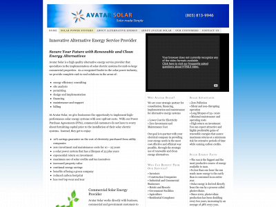 avatarsolar.com snapshot