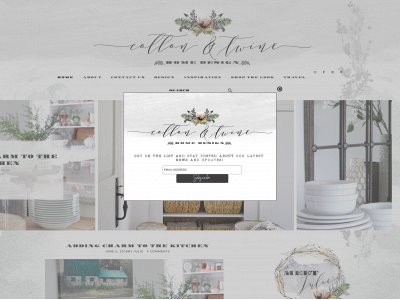 cottonandtwinehomedesign.com snapshot