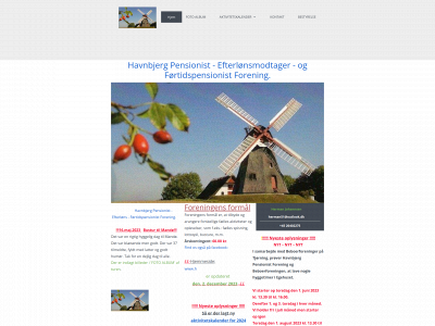 havnbjerg-pensionistforening.nu snapshot