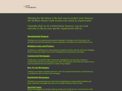 ansconsult.co.uk snapshot