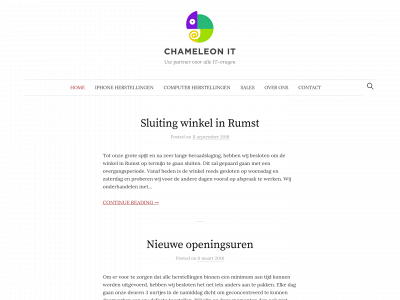 chameleonit.be snapshot