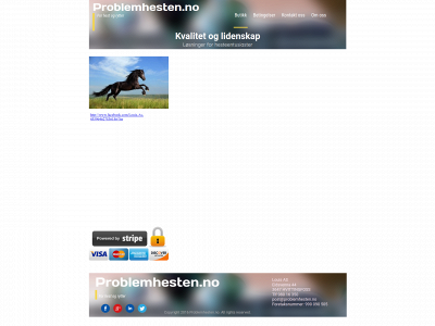 problemhesten.no snapshot