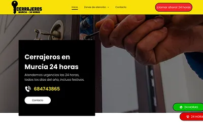 www.cerrajeros24hmurcia.es snapshot