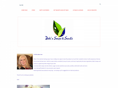 www.debissoapsandscents.com snapshot