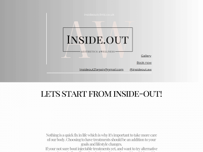 insideoutclinic.co.uk snapshot