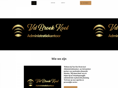 administratiekantoorvdbroek.com snapshot