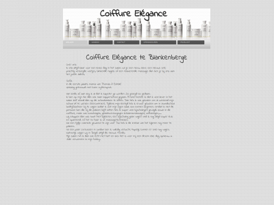 coiffure-elegance.be snapshot