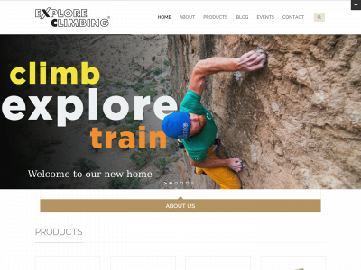 exploreclimbing.it snapshot
