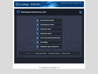sharingouradventures.com snapshot