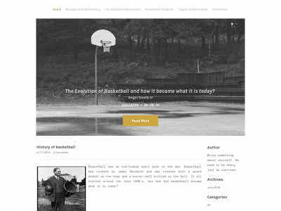 historyandevolutionaboutbasketball.weebly.com snapshot