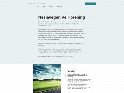 nesjavegen.no snapshot