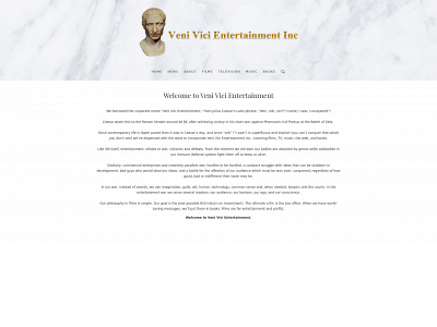 venivicientertainment.com snapshot