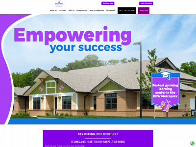 littlebutterfliesfranchise.org snapshot