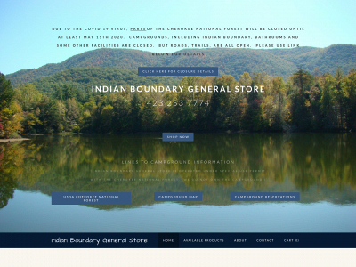 www.indianboundarygeneralstore.com snapshot
