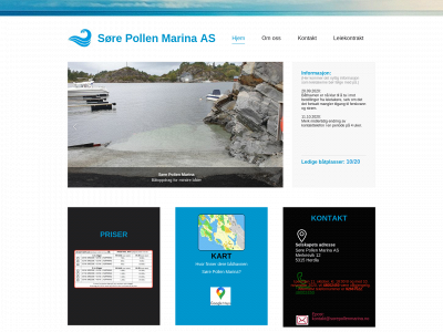 sorepollenmarina.no snapshot